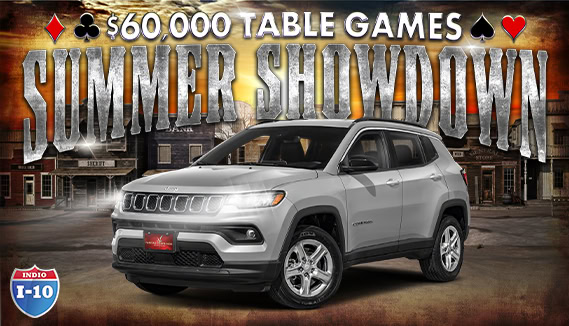 $60,000 Table Games Summer Showdown