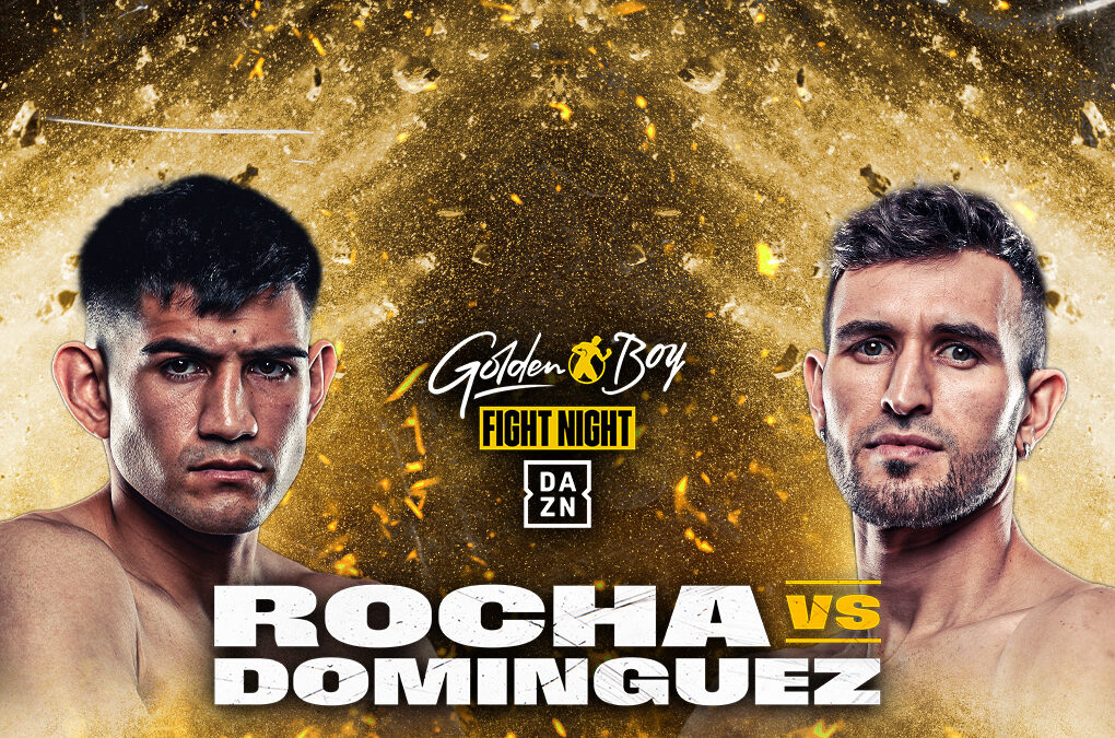 The Fearless Alexis “Lex” Rocha To Face The Undefeated Santiago Dominguez As Main Event At Golden Boy Boxing Fight Night At Fantasy Springs On July 19, 2024