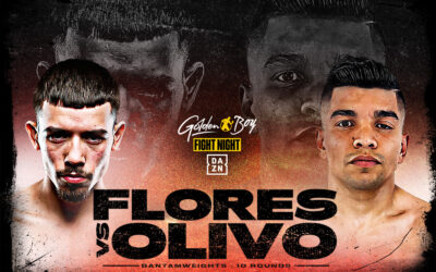 The Coachella Valley’s Hometown Hero Manuel “Gucci Manny” Flores To Headline Golden Boy Boxing Fight Night At Fantasy Springs Resort Casino on Thursday, Oct. 24, 2024