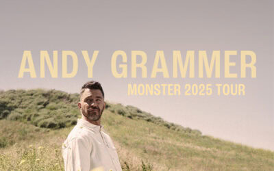 Multi-Platinum Singer/Songwriter Andy Grammer Is Bringing His ‘Monster Tour’ To Fantasy Springs Resort Casino On Friday, Feb. 28, 2025